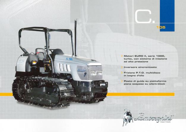 Lánctalpas Lamborghinik.